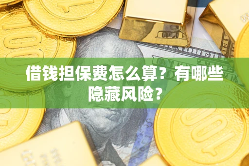 北京借钱担保费怎么算？有哪些隐藏风险？