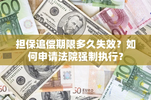 北京担保追偿期限多久失效？如何申请法院强制执行？