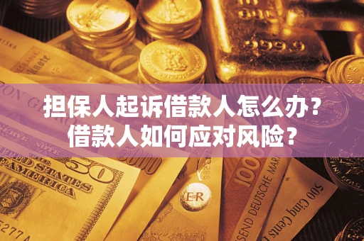 北京担保人起诉借款人怎么办？借款人如何应对风险？