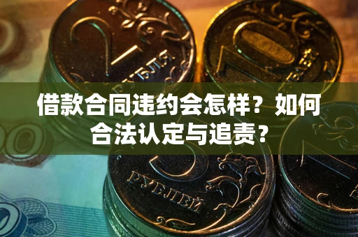 北京借款合同违约会怎样？如何合法认定与追责？