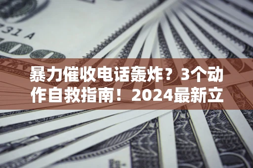 北京暴力催收电话轰炸？3个动作自救指南！2024最新立案标准全解析
